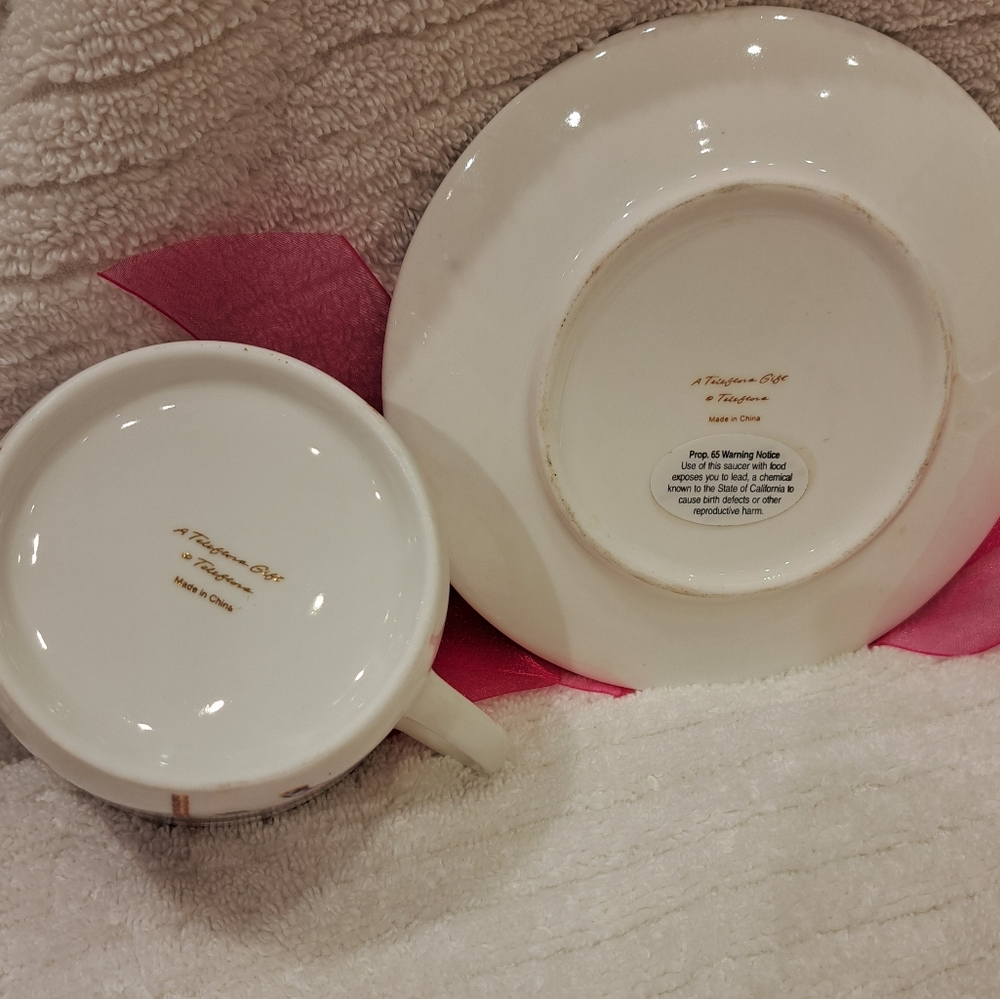 Ceramic Carousel Horse Cup & Saucer - Picture 6 of 11